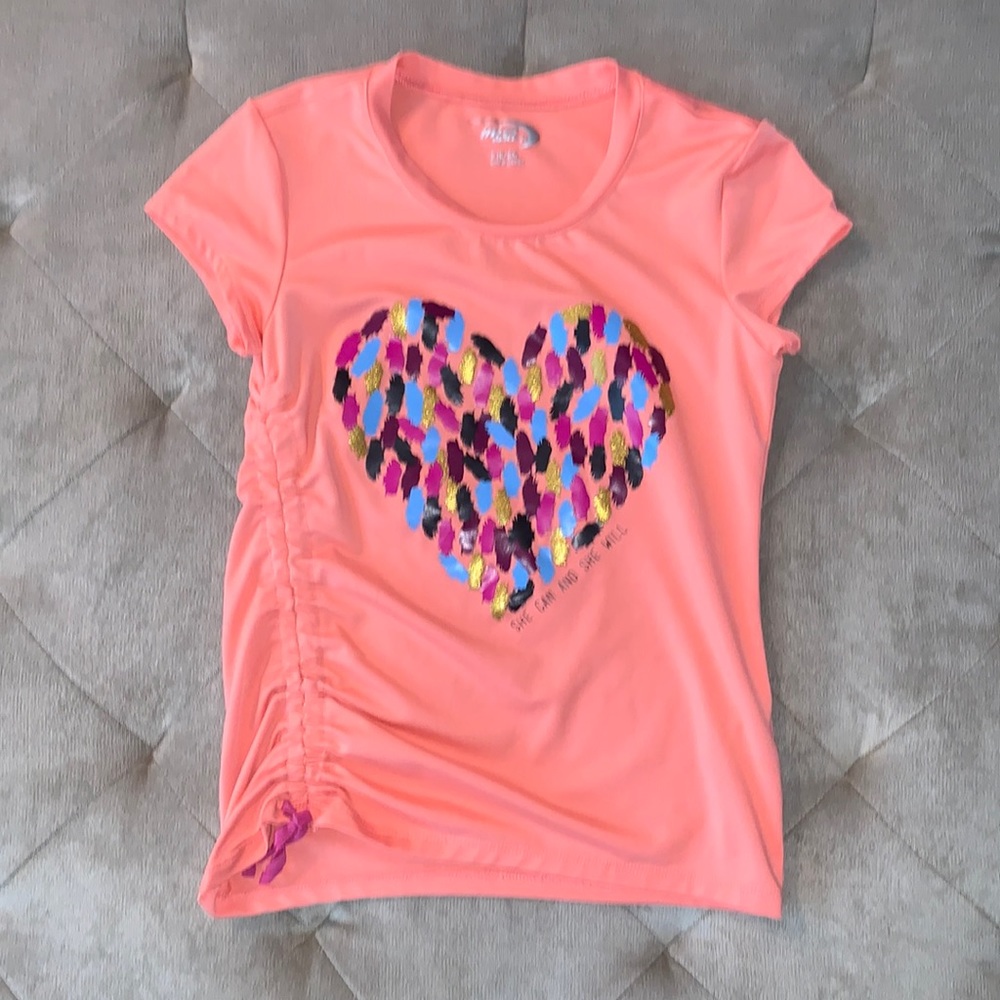 Girls athletic top  (6/6X)